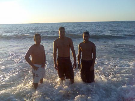 la playa
